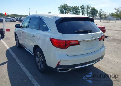 2017 Acura Mdx z USA, uszkodzony, nr VIN 5FRYD3H33HB006412